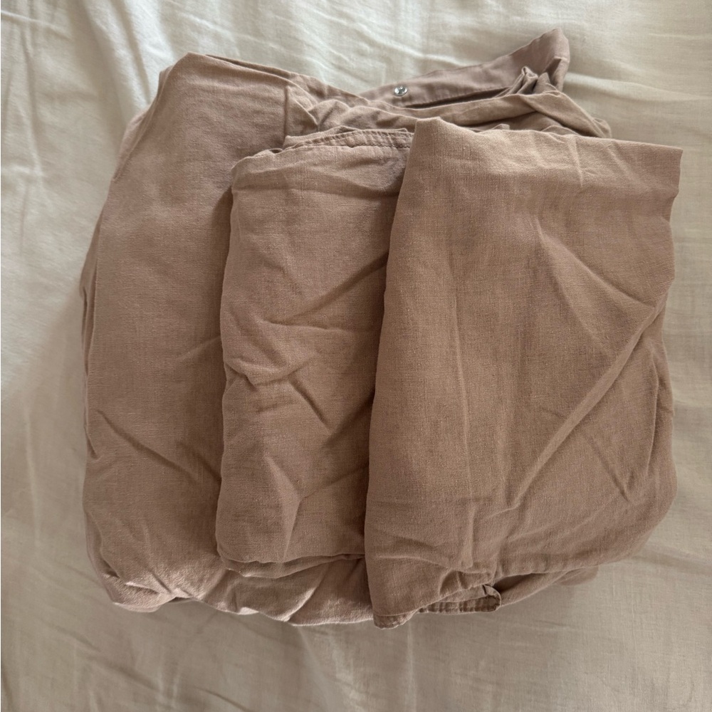 LINEN blend duvet & pillow cases